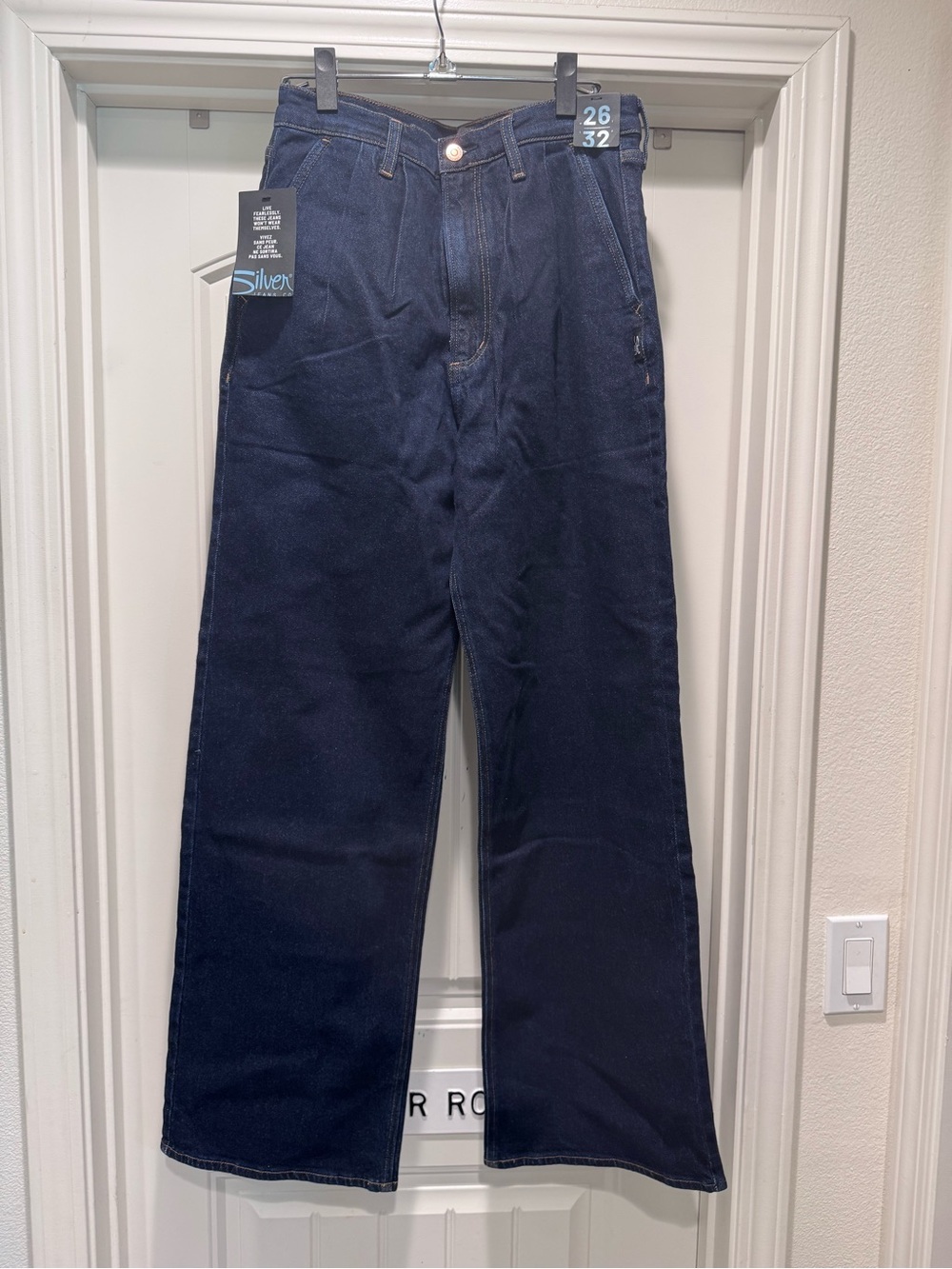 Silver Jeans Men's Dark Blue Corduroy Pants